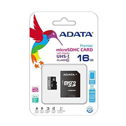 Adata 16GB UHS-1 Class 10 Micro SD Memory Card with Adapter