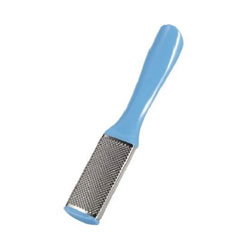 Double Sided Metal Foot Scrubber 1Pcs- Multicolor