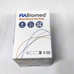FIA Biomed Salut Blood Glucose Meter Test Strips (50pcs)