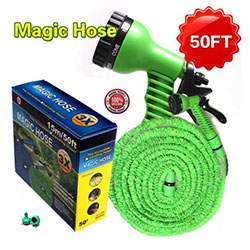 Magic Hose Pipe for Bike/Motorcycle, Car Wash, Garden 50 Feet/15 Meter