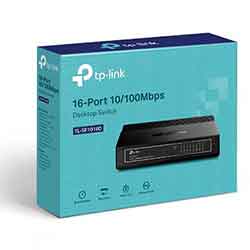 TP-Link 16-Port 10/100Mbps Desktop Switch TL-SF1016D