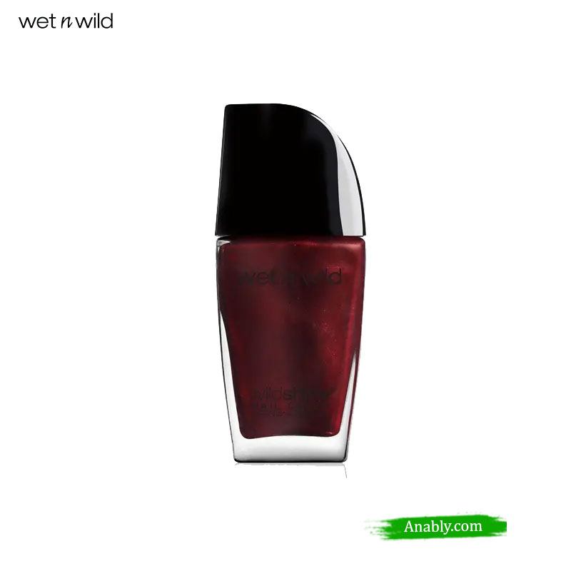 Wet n Wild Wild Shine Nail Color- Burgundy Frost