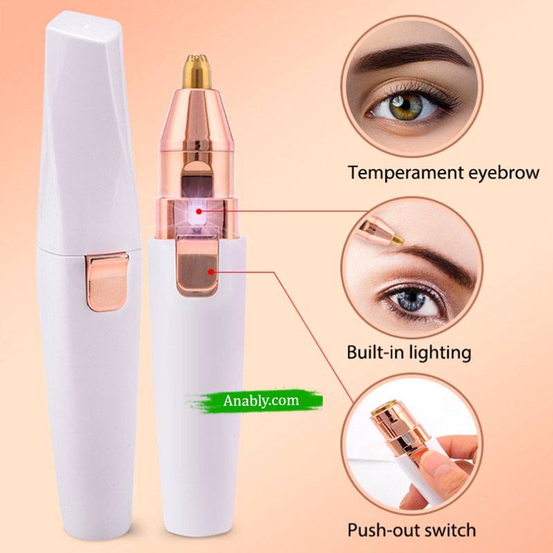 Buy 2 in 1 Eyebrow Trimmer Shaver for Stylist Women at Best Price in Bangladesh