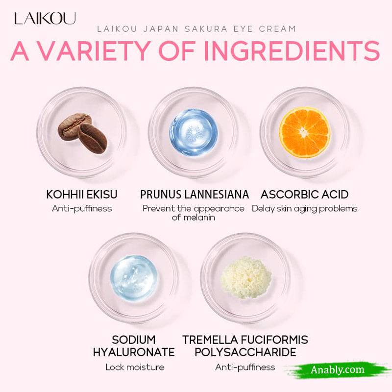 Buy LAIKOU Japan Sakura Eye Cream (15gm) at Best Price in Bangladesh