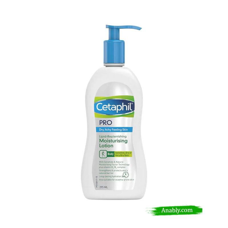 Cetaphil PRO Dry Itchy Skin Moisturizing Body Lotion 295ml - Long-Lasting Relief