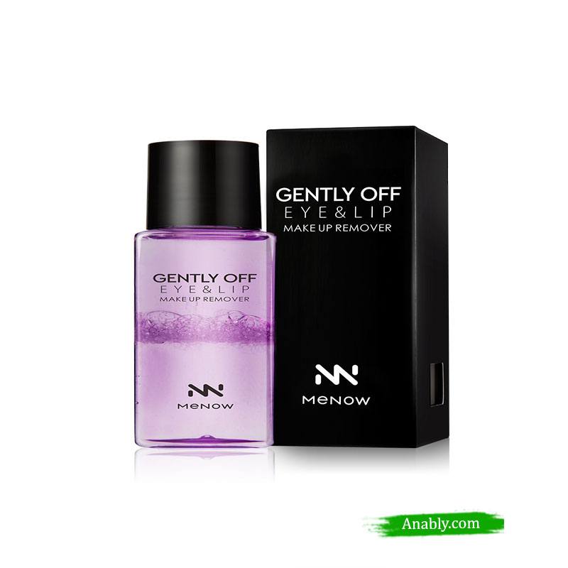 Menow Gently Off Eye & Lip Makeup Remover - 75ml