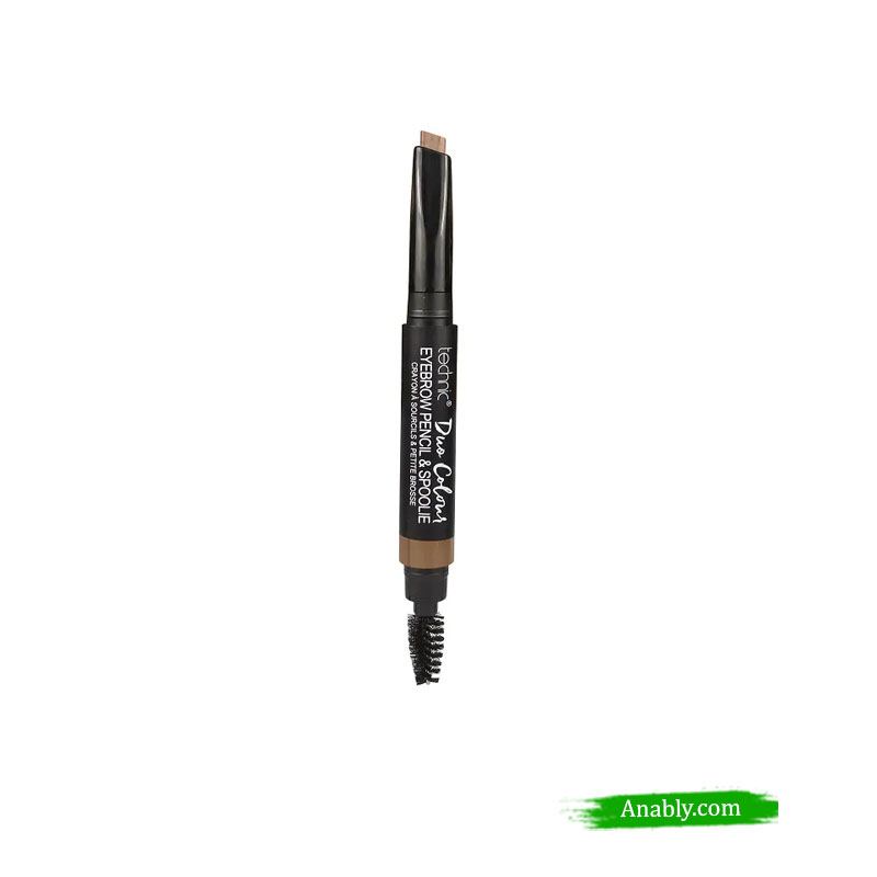 Technic Duo Colour Eyebrow Pencil & Spoolie - Bronde (0.5gm)