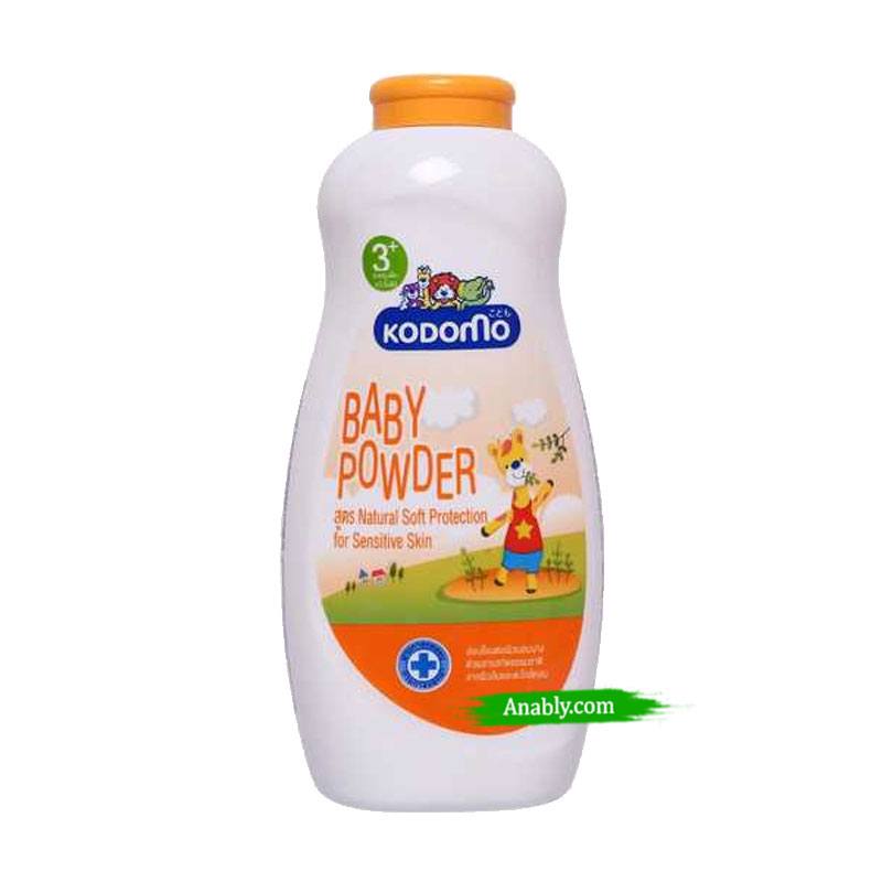 Kodomo Baby Powder Natural Soft Protection 400gm for Active Kids