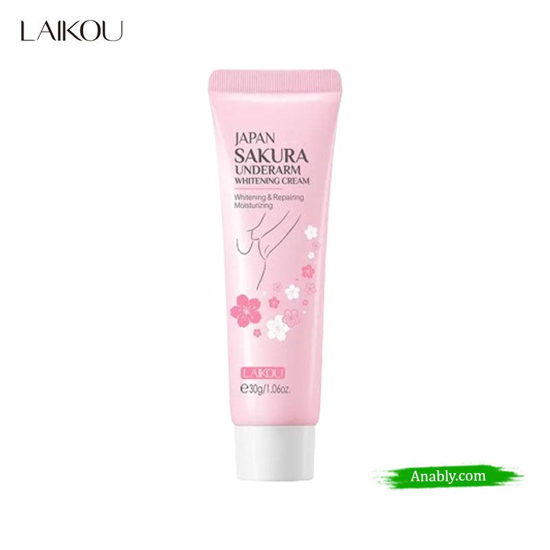 LAIKOU Japan Sakura Underarm Whitening Cream - 30gm