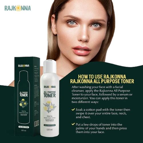 Rajkonna All Purpose Toner - Reveal Radiant Skin | Best Price in BD