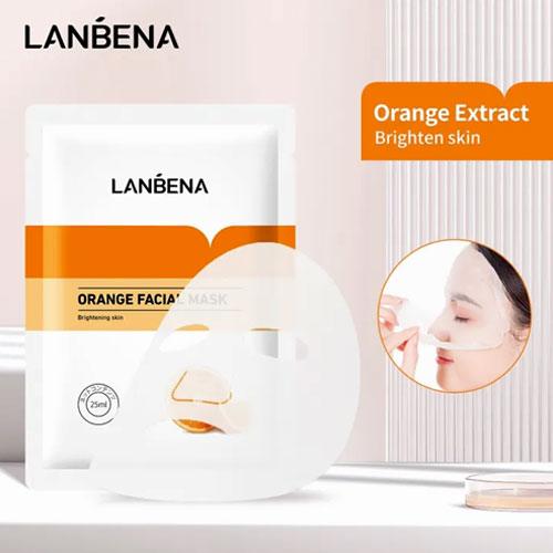 LANBENA Orange Sheet Mask - Unveil Radiant Skin at Best Price in BD