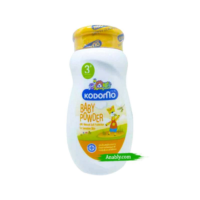 Kodomo Baby Powder Natural Soft Protection 50gm: Compact Protection for Active Kids