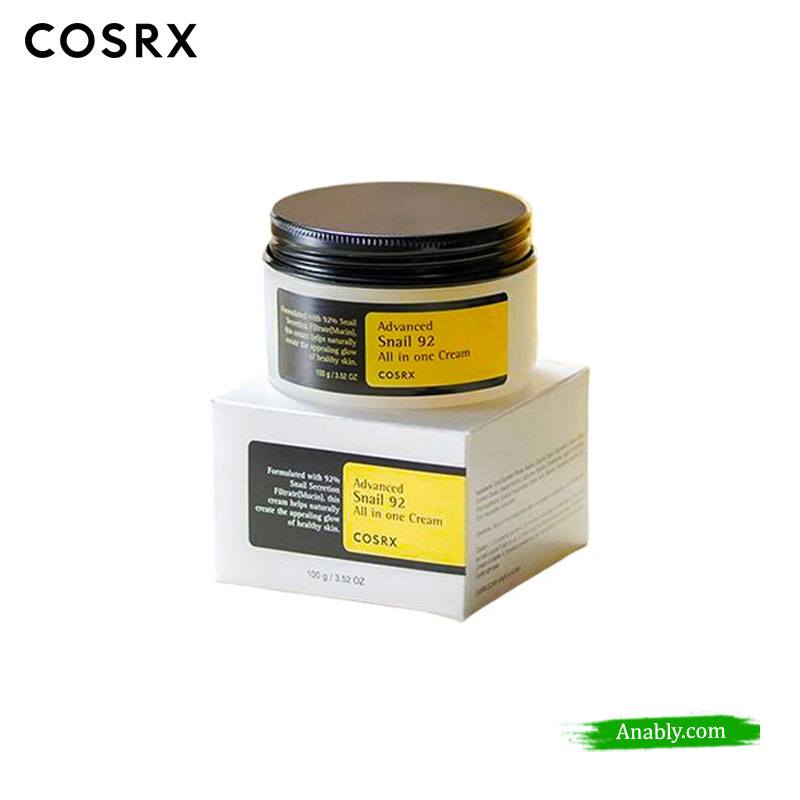 COSRX Advanced Snail 92 All in One Cream 100g - Nourishing Moisturizer