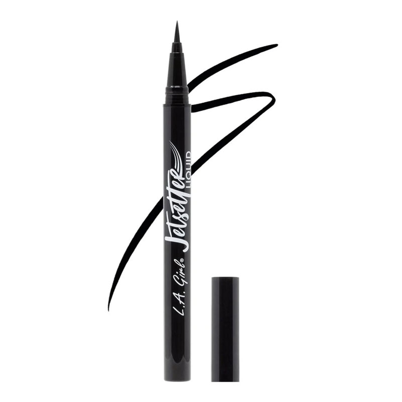 L.A. Girl Jetsetter Liquid Liner - Black | Long-Wearing Matte Eyeliner