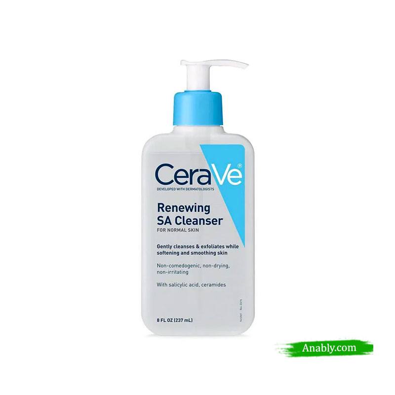 CeraVe Renewing Salicylic Acid Cleanser for Normal Skin (237ml)
