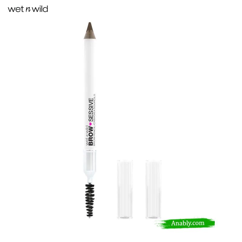 Wet n Wild Brow-Sessive Brow Pencil - Dark Brown (0.7gm)