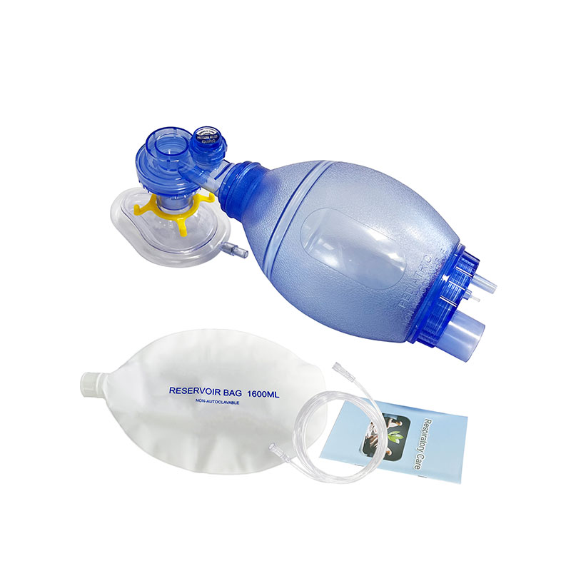 Medical Grade PVC Adult Child Neonatal Ambu Bag Manual Resuscitator for Emergency