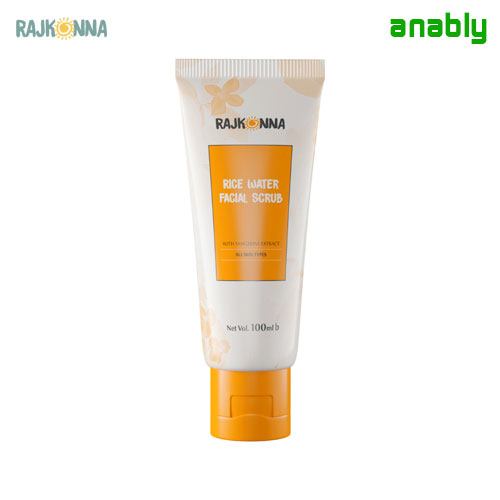Get Glowing Skin with Rajkonna Rice Water Scrub and Tangerine Extract