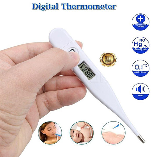 Digital Thermometer Tester - Accurate Readings with Sound Beep