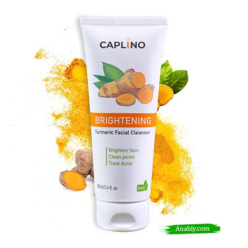 Buy Caplino Brightening Turmeric Facial Cleanser - 100ml Online in Bangladesh
