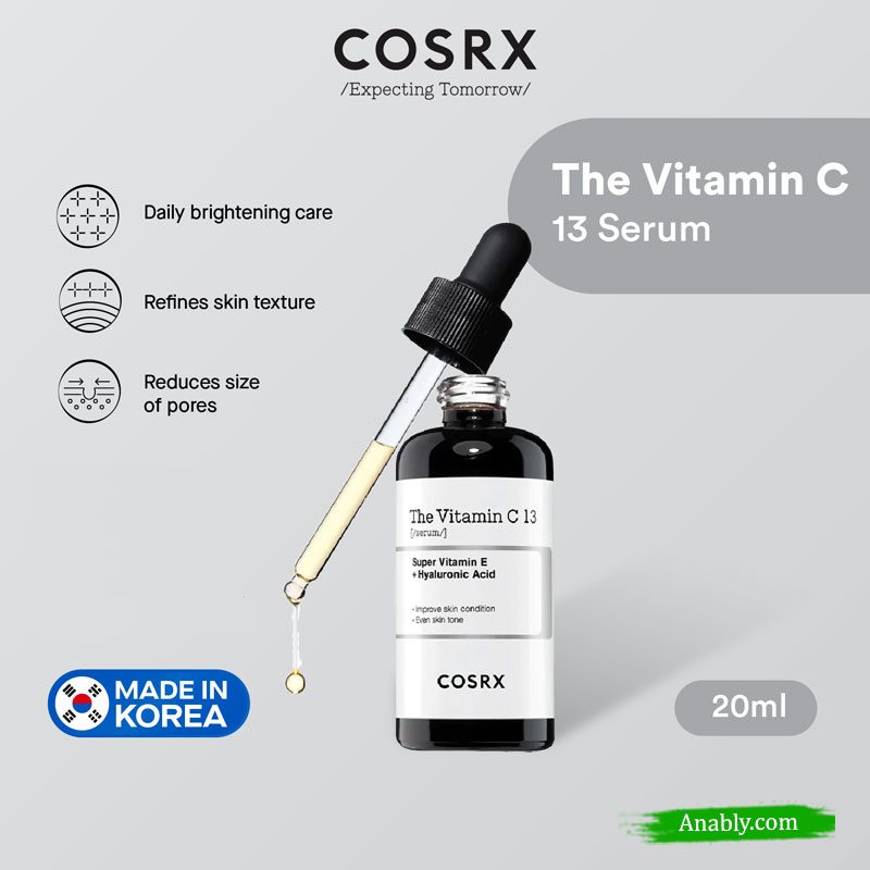 Transform Your Skin with COSRX The Vitamin C 13 Serum 20ml - An Essential Daily Brightening Care