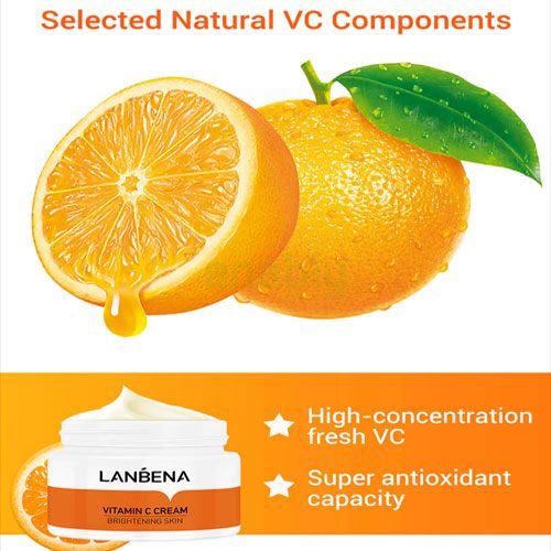 LANBENA Vitamin C Facial Cream - Brightening & Nourishing Skincare