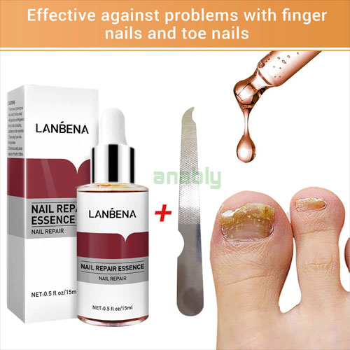 LANBENA Nail Repair Essence Serum - Healthy & Beautiful Nails Await!