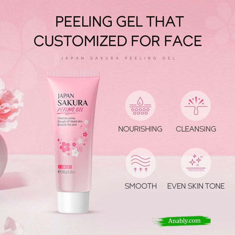 LAIKOU Japan Sakura Peeling Gel 100g - Exfoliating & Smoothing Skincare Solution