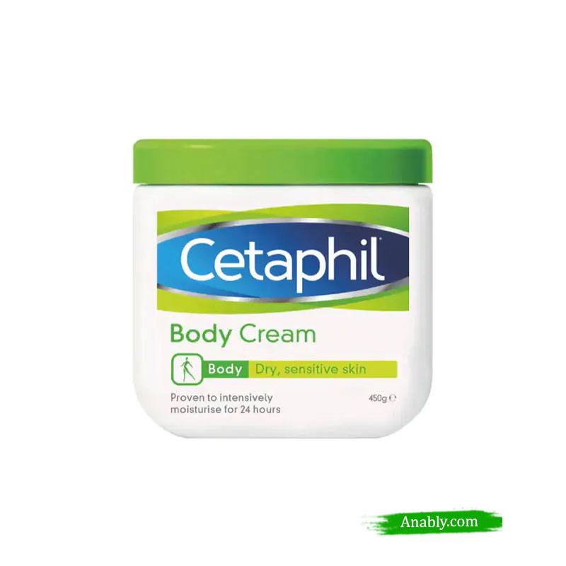 Cetaphil Body Cream 450g - Intensive Moisturization for Dry, Sensitive Skin