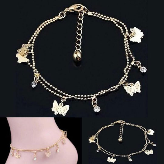Exclusive China Anklet Golden Color 0