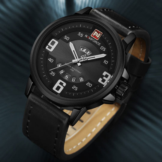 Navi-Force Luxury Brand Sports Strap Watch