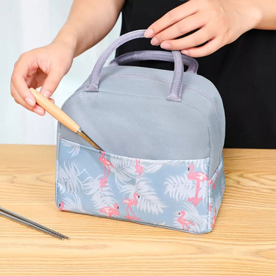 2020 Newest Portable Women Lunch Bag Fashion Insulated Thermal